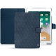 Custodia in pelle Apple iPad  9.7" (2018) - Jean vintage - Couture