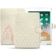가죽 커버 Apple iPad 9.7" (2018) - Blanc escumo - Couture