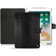 Apple iPad 9.7" (2018) leather case - Serpent nero