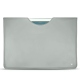 Lederschutzhülle Apple iPad 9.7" (2017) - Gris ( Nappa - Pantone W428C ) 