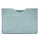 Pochette cuir Apple iPad 9.7" (2017) - Bleu ciel - Couture ( Nappa - Pantone 277C ) 