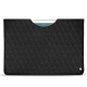 가죽 커버 Apple iPad 9.7" (2017) - Ebène - Couture ( Sleek P C12 - Black ) 