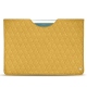 Pochette cuir Apple iPad 9.7" (2017) - Mimosa - Couture ( Pantone 141C ) 