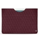 Funda de piel Apple iPad 9.7" (2017) - Lie de vin - Couture ( Pantone 5115C ) 
