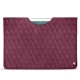 Apple iPad 9.7" (2017) leather pouch - Prune vintage - Couture