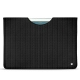 Pochette cuir Apple iPad 9.7" (2017) - Abaca nero