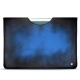Pochette cuir Apple iPad 9.7" (2017) - Bleu Patine
