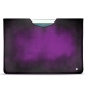 Apple iPad 9.7" (2017) leather pouch - Violet Patine