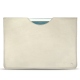 Funda de piel Apple iPad 9.7" (2017) - Blanc escumo
