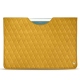 Custodia in pelle Apple iPad 9.7" (2017) - Jaune soulèu - Couture