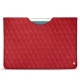 Lederschutzhülle Apple iPad 9.7" (2017) - Rouge troupelenc - Couture