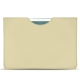 Custodia in pelle Apple iPad 9.7" (2017) - Beige PU