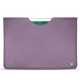 Apple iPad 9.7" (2018) leather pouch - Lilas ( Nappa - Pantone 2645U ) 