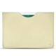 Custodia in pelle Apple iPad 9.7" (2018) - Ivoire ( Sleek P C12 - White ) 