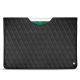 Pochette cuir Apple iPad 9.7" (2018) - Noir - Couture ( Nappa - Black ) 