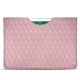 Custodia in pelle Apple iPad 9.7" (2018) - Rose - Couture ( Nappa - Pantone 2365C ) 