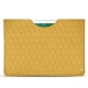 Apple iPad 9.7" (2018) leather pouch - Mimosa - Couture ( Pantone 141C ) 