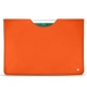 Pochette cuir Apple iPad 9.7" (2018) - Orange fluo