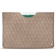 Funda de piel Apple iPad 9.7" (2018) - Taupe vintage - Couture