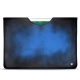 Capa em pele Apple iPad 9.7" (2018) - Bleu Patine