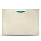 Pochette cuir Apple iPad 9.7" (2018) - Blanc escumo