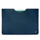 Apple iPad 9.7" (2018) leather pouch - Blu mediterran