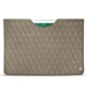 Apple iPad 9.7" (2018) leather pouch - Darboun sabla - Couture