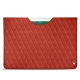 Capa em pele Apple iPad 9.7" (2018) - Arange clouquié - Couture