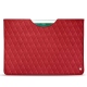 Custodia in pelle Apple iPad 9.7" (2018) - Rouge troupelenc - Couture