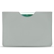 Apple iPad 9.7" (2018) leather pouch - Gris PU