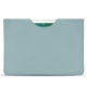 Pochette cuir Apple iPad 9.7" (2018) - Bleu ciel PU
