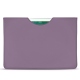 Apple iPad 9.7" (2018) leather pouch - Lilas PU