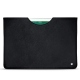 Apple iPad 9.7" (2018) leather pouch - Noir élégant
