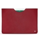 Apple iPad 9.7" (2018) leather pouch - Rouge passion