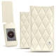 Cowon Plenue J leather case - Blanc - Couture ( Bologna - White ) 