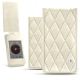 Housse cuir Cowon Plenue J - Blanc escumo - Couture