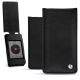 Cowon Plenue J leather case - Negre poudro