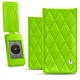 Capa em pele Cowon Plenue J - Vert fluo - Couture