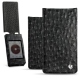 Cowon Plenue J leather case - Autruche nero