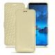 Housse cuir Samsung Galaxy S9 - Beige ( Nappa - Pantone 7502C ) 