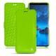 Lederschutzhülle Samsung Galaxy S9 - Vert fluo