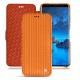 Lederschutzhülle Samsung Galaxy S9 - Abaca arancio