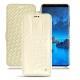 Samsung Galaxy S9 leather case - Crocodile milk