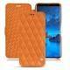 Samsung Galaxy S9 leather case - Orange - Couture ( Nappa - Pantone 1495U ) 