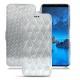 Housse cuir Samsung Galaxy S9 - Platinium - Couture