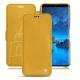Custodia in pelle Samsung Galaxy S9 - Jaune soulèu
