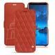 Capa em pele Samsung Galaxy S9 - Arange clouquié - Couture