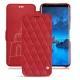 Custodia in pelle Samsung Galaxy S9 - Rouge troupelenc - Couture