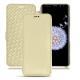 Capa em pele Samsung Galaxy S9+ - Beige PU