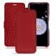 Capa em pele Samsung Galaxy S9+ - Rouge PU